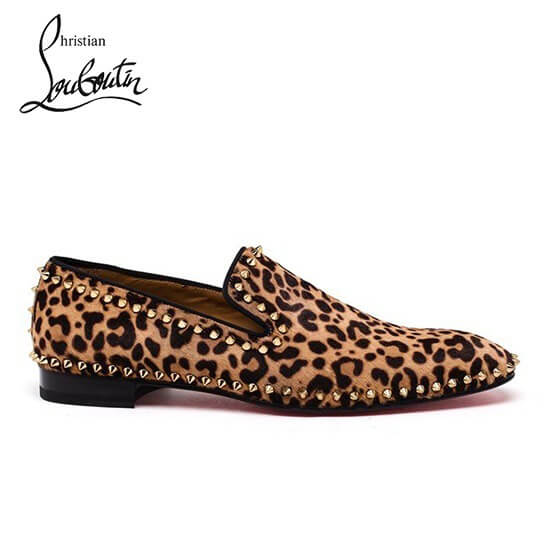 2016-17AW新作 Christian Louboutin クリスチャン ルブタンコピー レオパード PONY メンズ